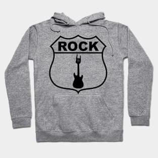 Guitar Route Shield Hoodie